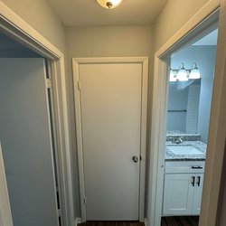 bathroom at Polaris at East Point apartments located in Atlanta, GA