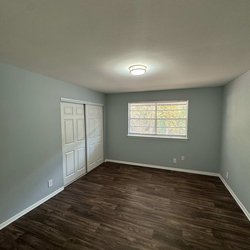 bedroom at Polaris at East Point apartments located in Atlanta, GA
